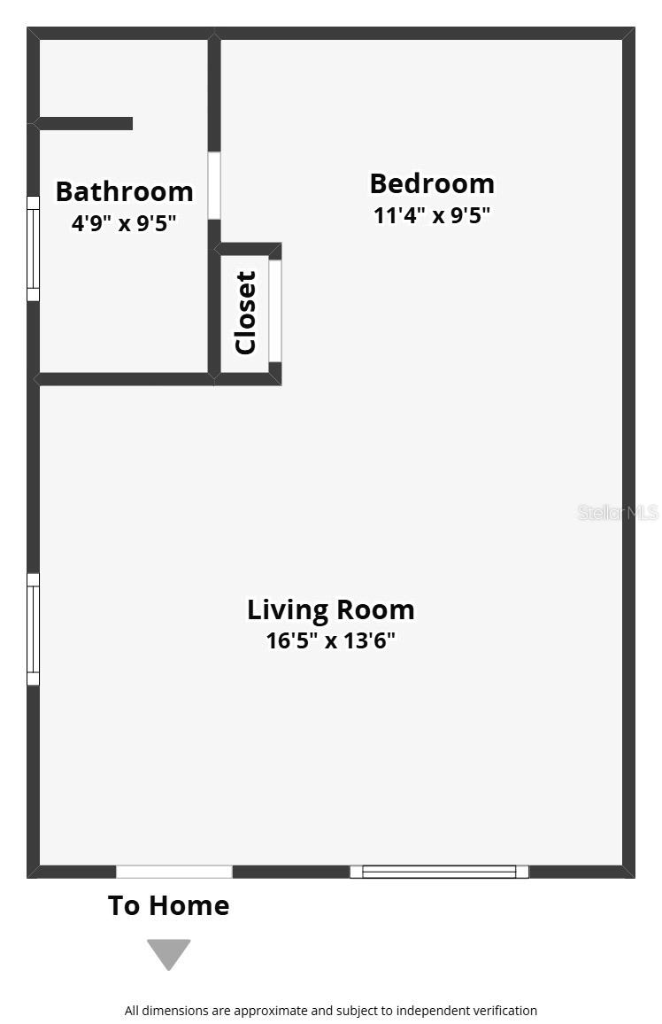 1514 Sadlon Ave floor plan of ADU