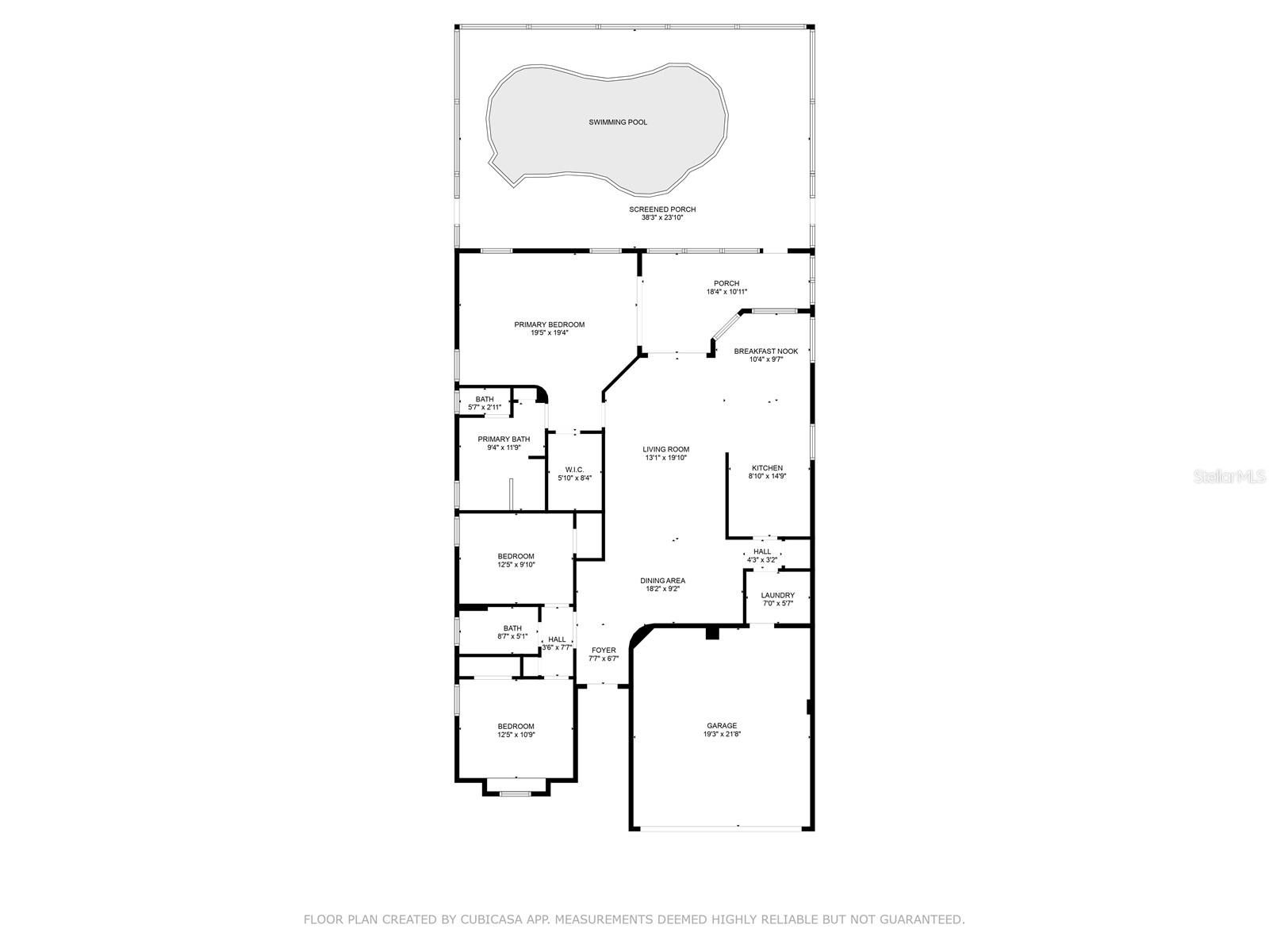 Floor Plan with dimensions