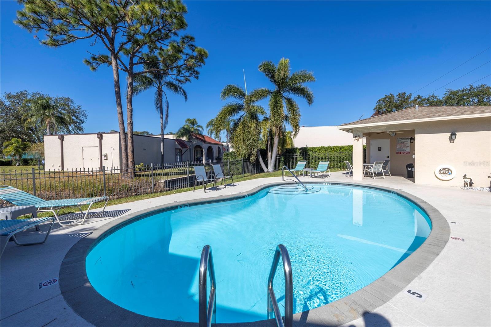 Pool Heated and Cooled