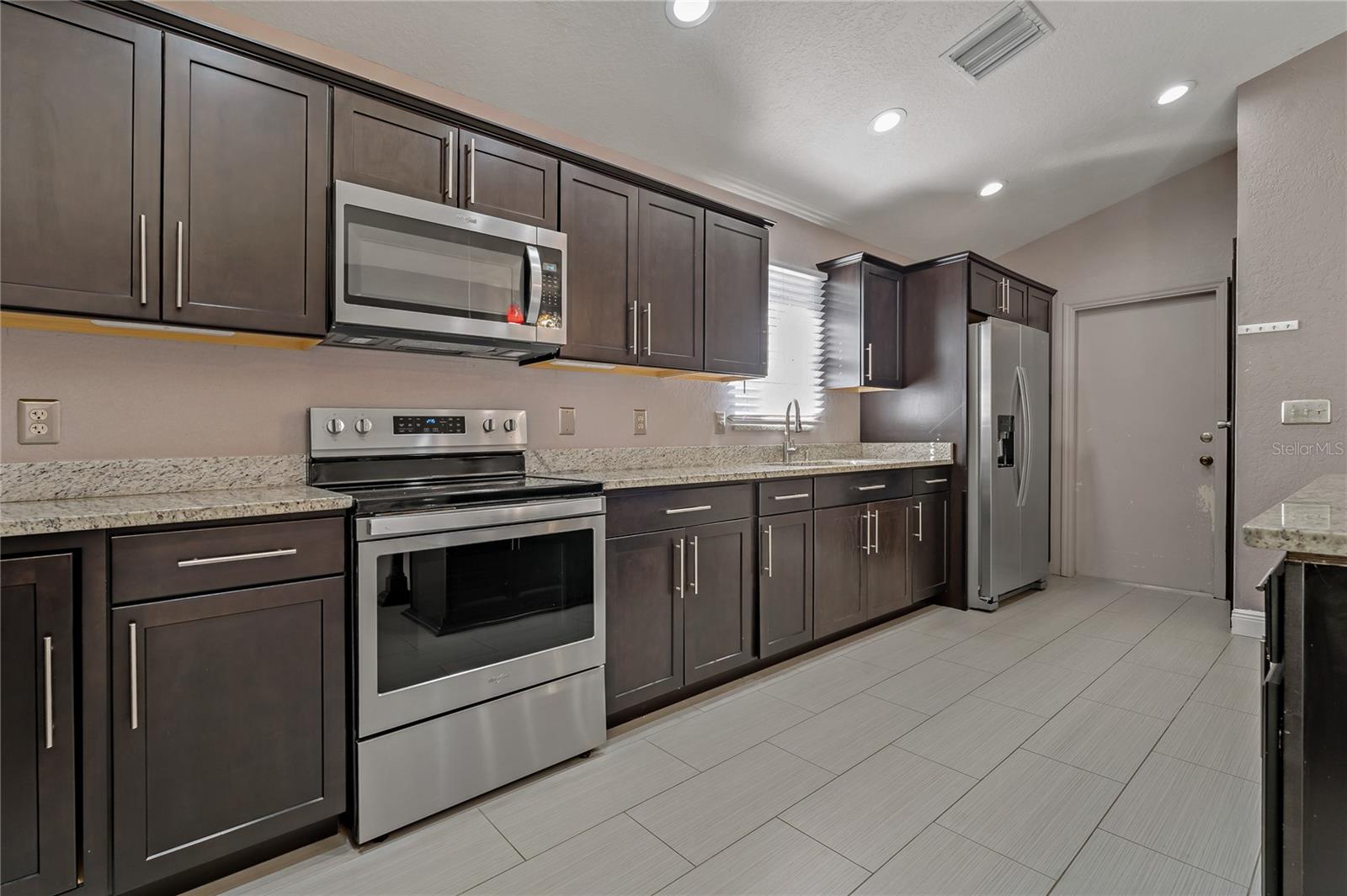 Kitchen - Door leads to Garage