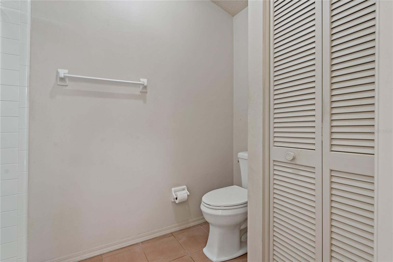 En Suite Bathroom with Linen Closet