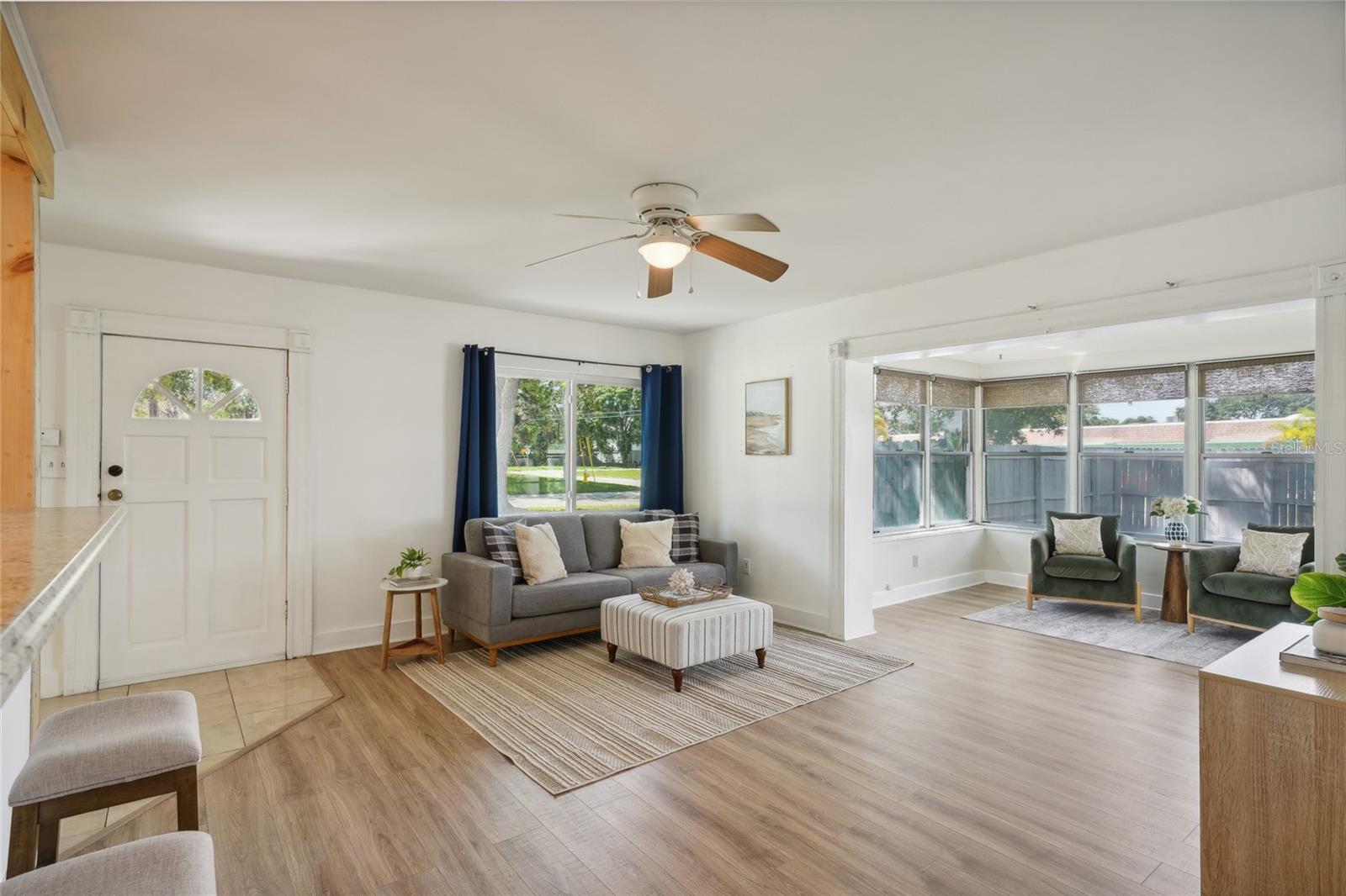 New vinyl plank flooring