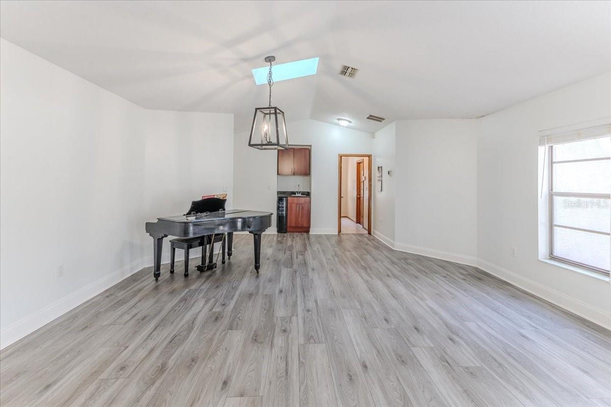 Dining Room with Entrance to the Kitchen