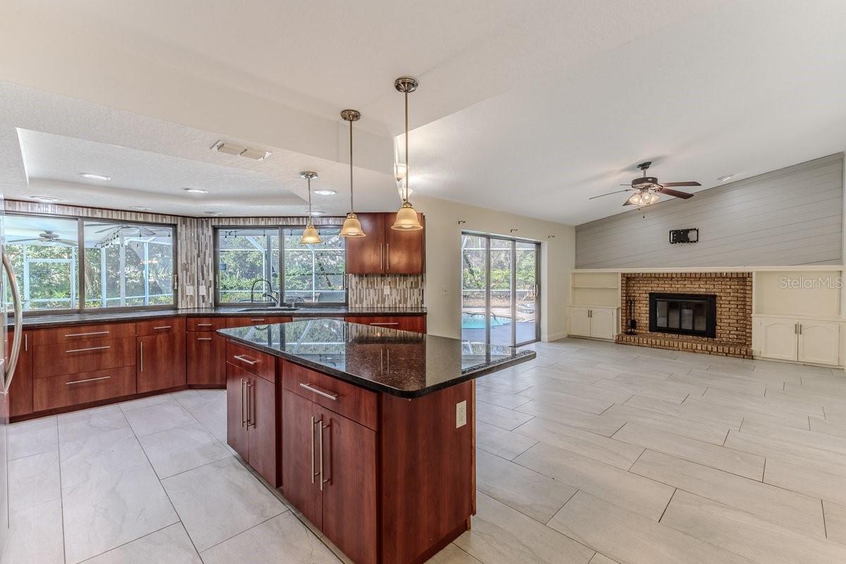 Kitchen & Family Room