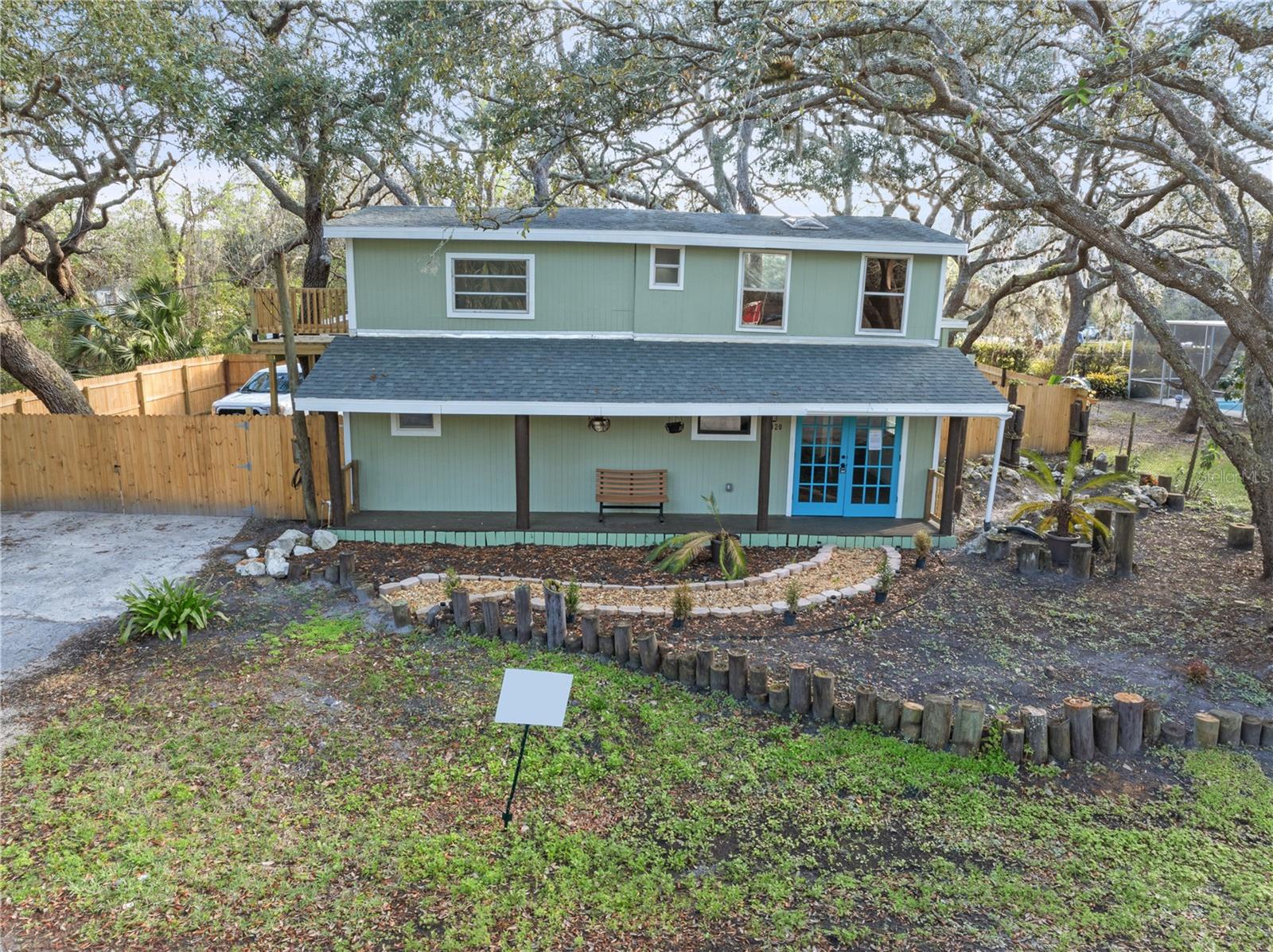 Front of the house