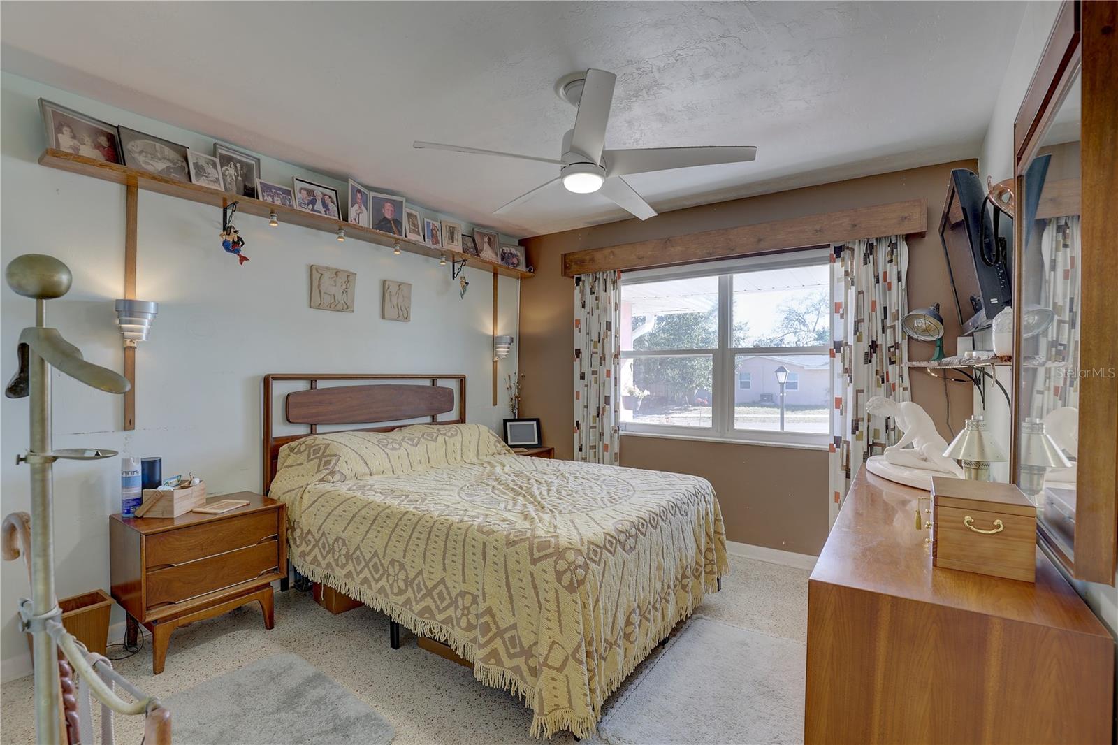 View of master bedroom from hallway