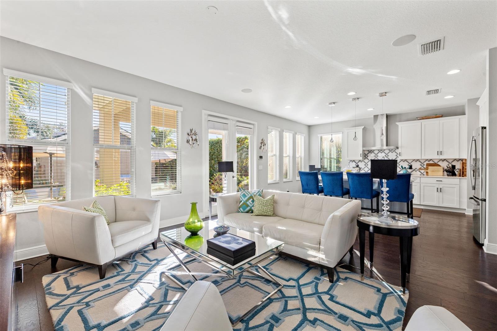 Natural Light Bathed Open Floor-plan