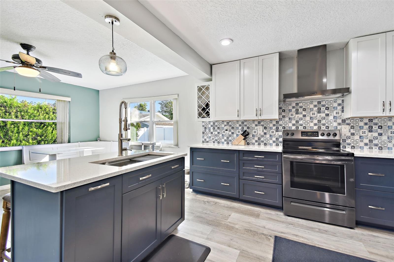 Modern, Updated Kitchen