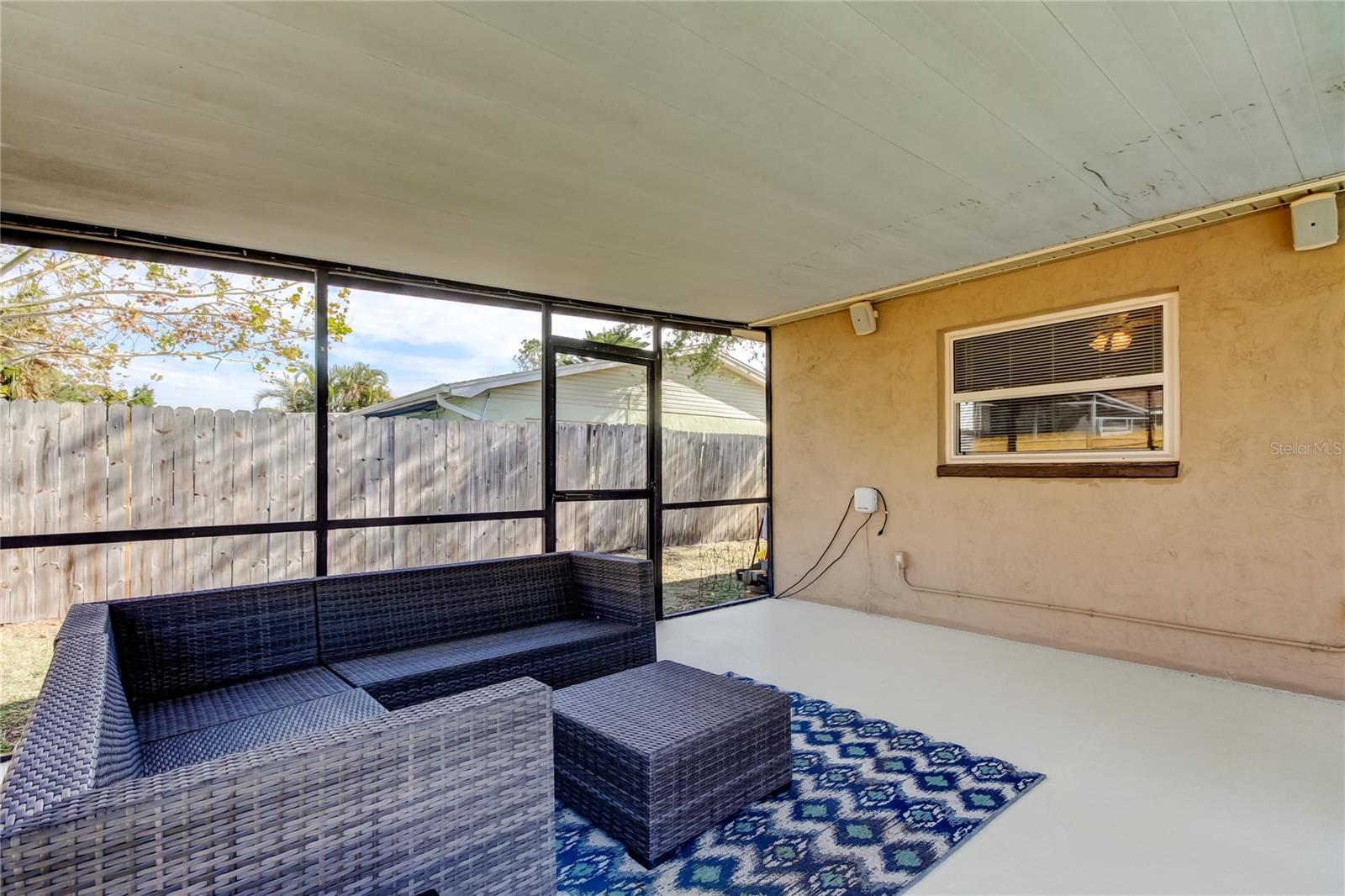 Refinished Covered Patio