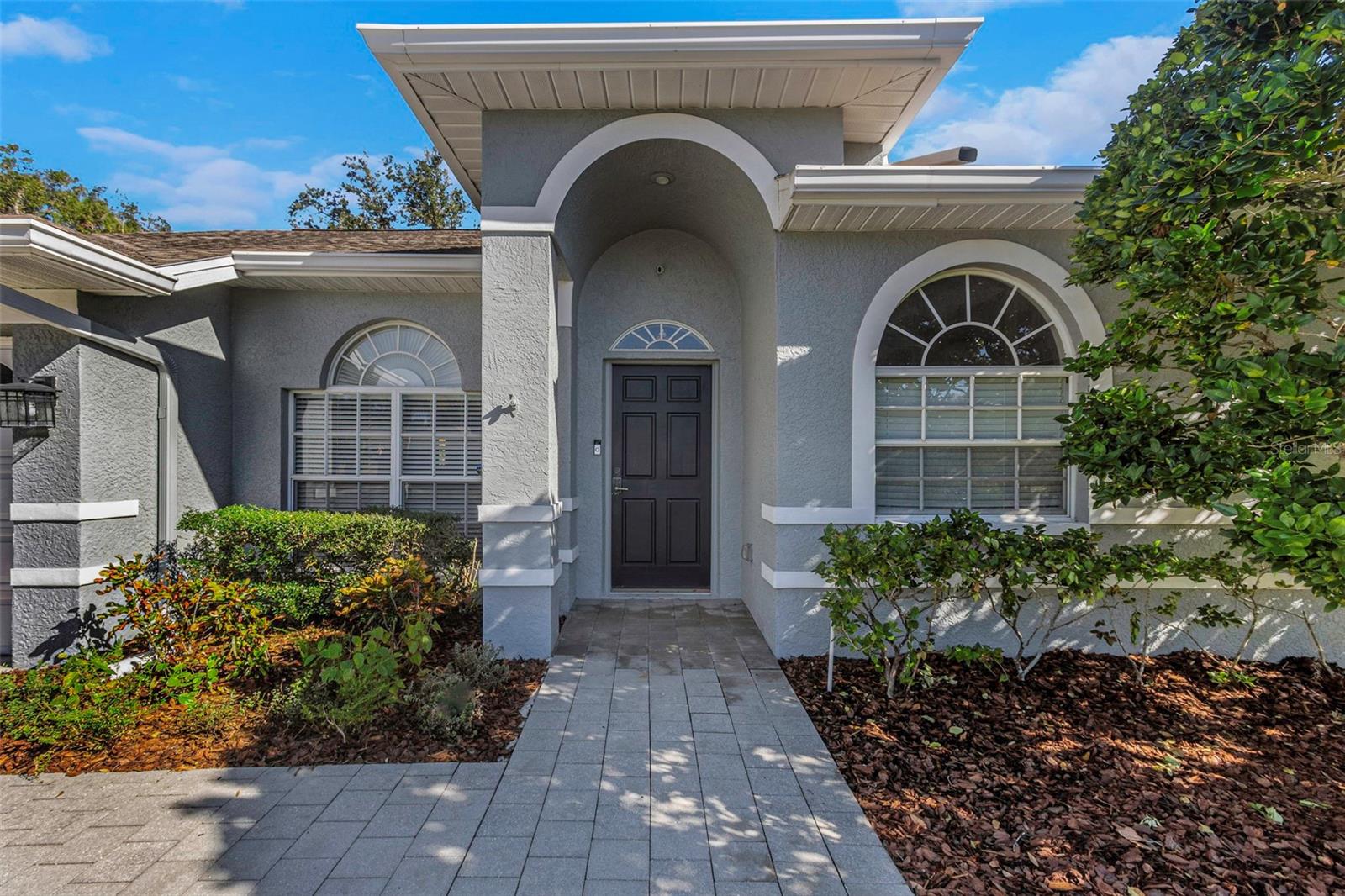 Grand entryway.