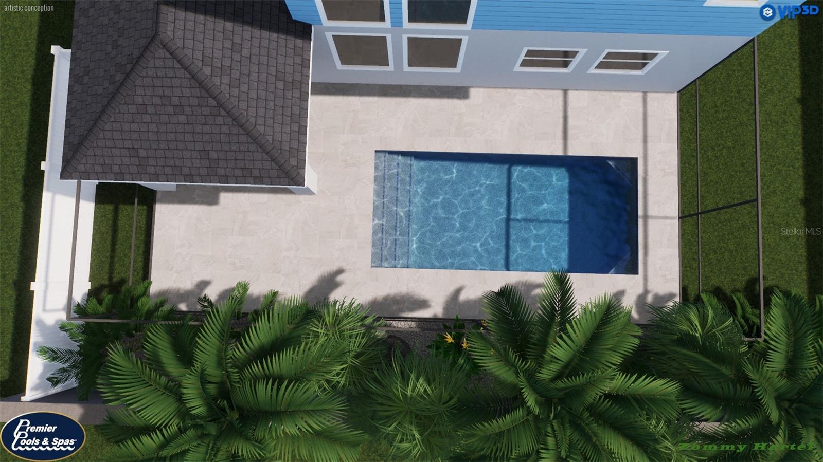 Pool Renderings