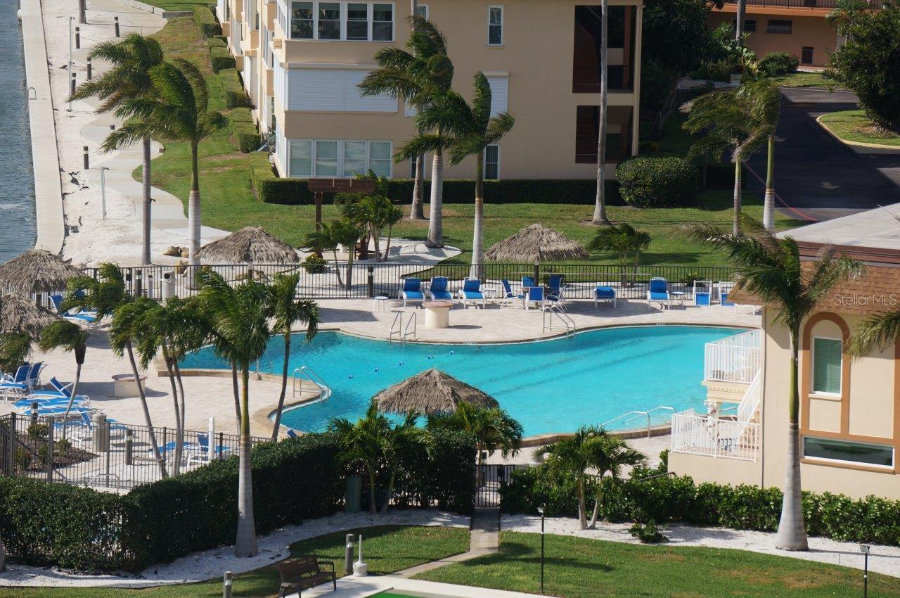 Clubhouse Pool next to Building One