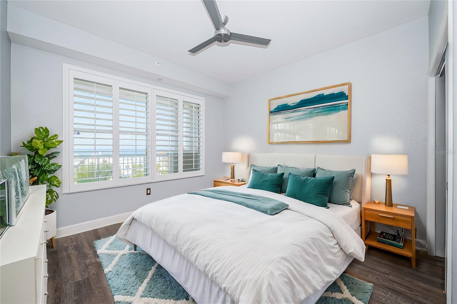 Bedroom #2 with Gulf View!