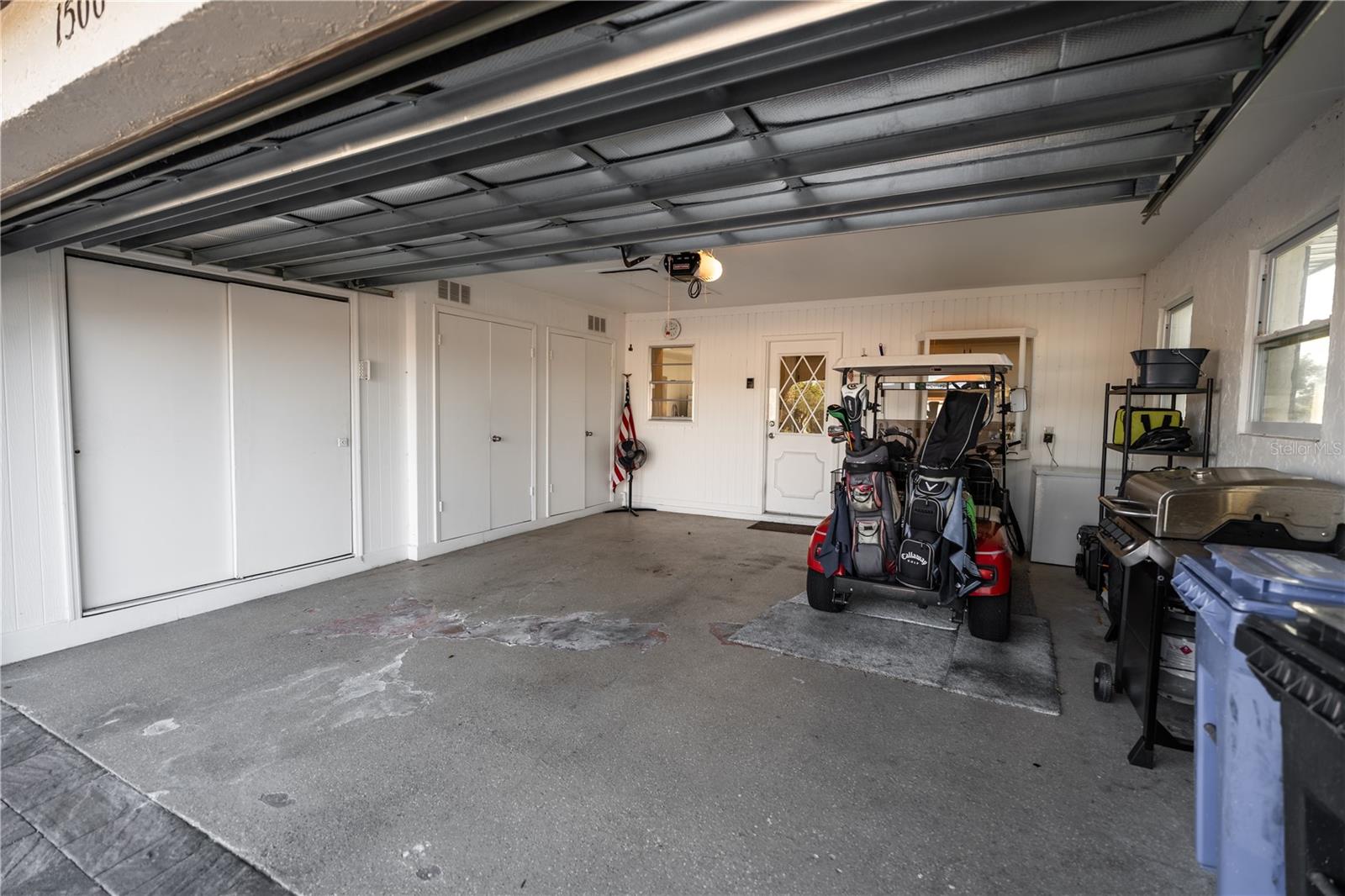 Indoor Laundry Room with Storage