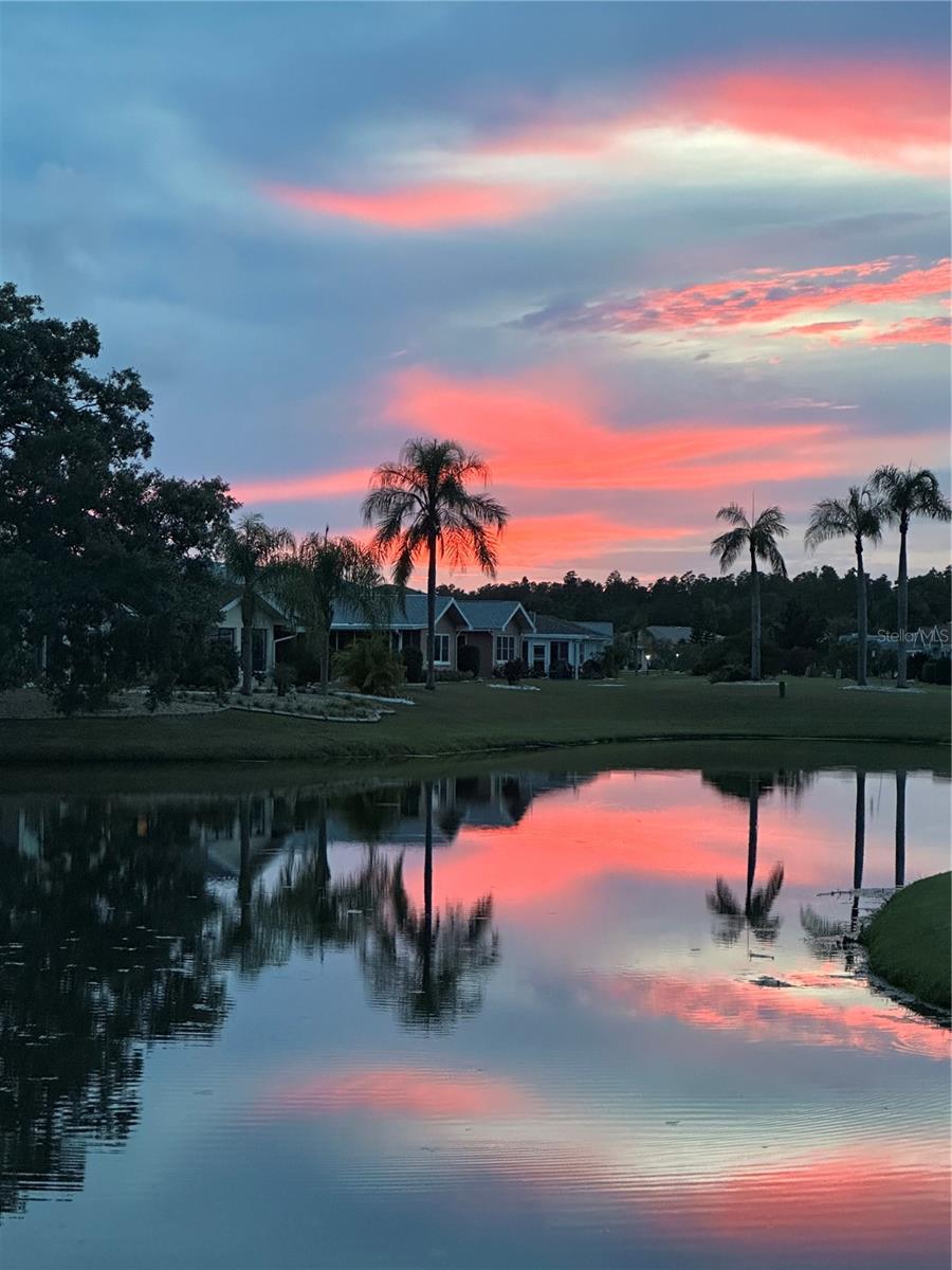 Lake/ Golf Course Across the street