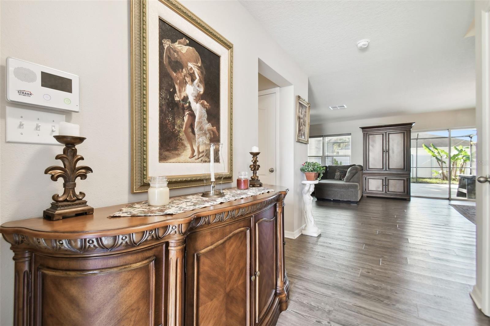 Entry Foyer beautiful LVP flooring