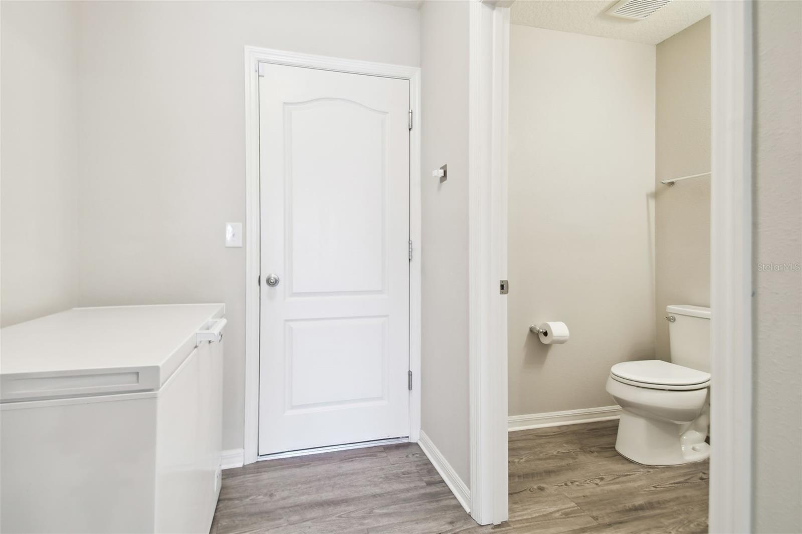 Utility room with tons of space for storage