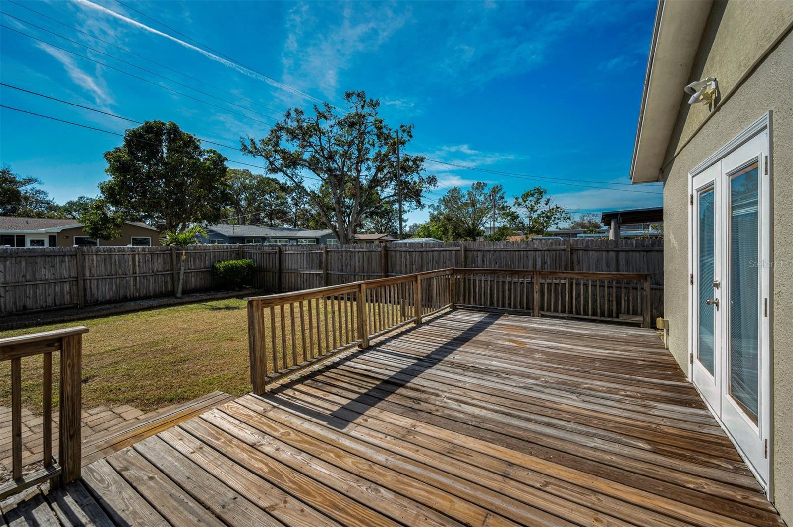 Rear Deck off of Primary Bedroom