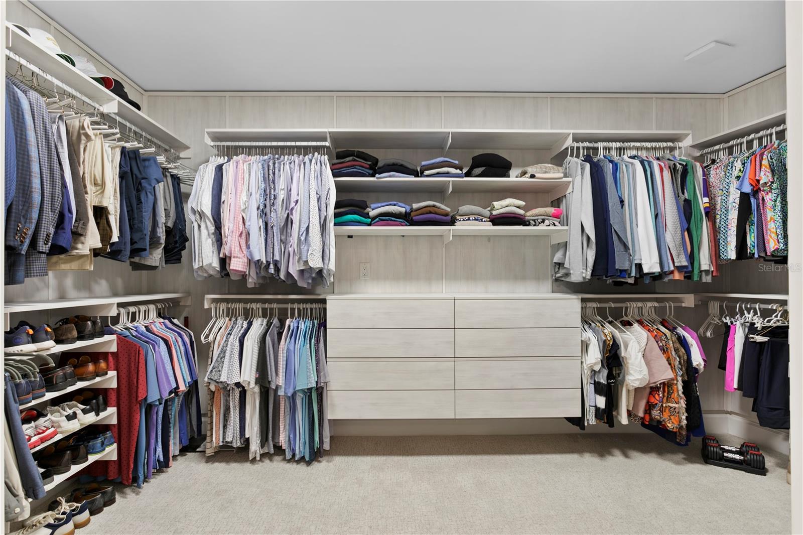 Large walk-in closet