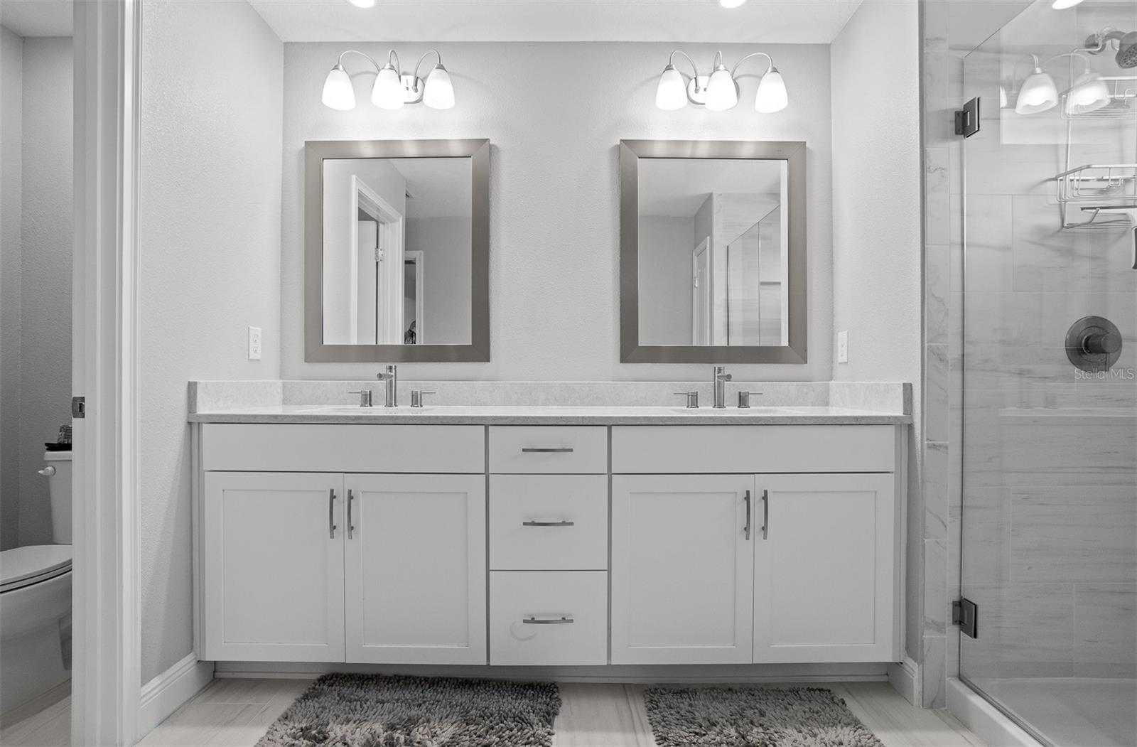 Master Bathroom Double Vanity