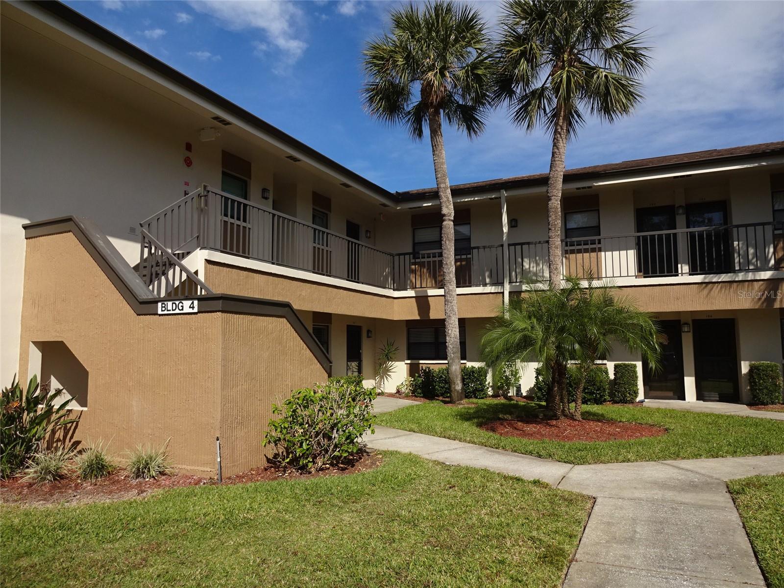 Front of building...this unit is first floor on left