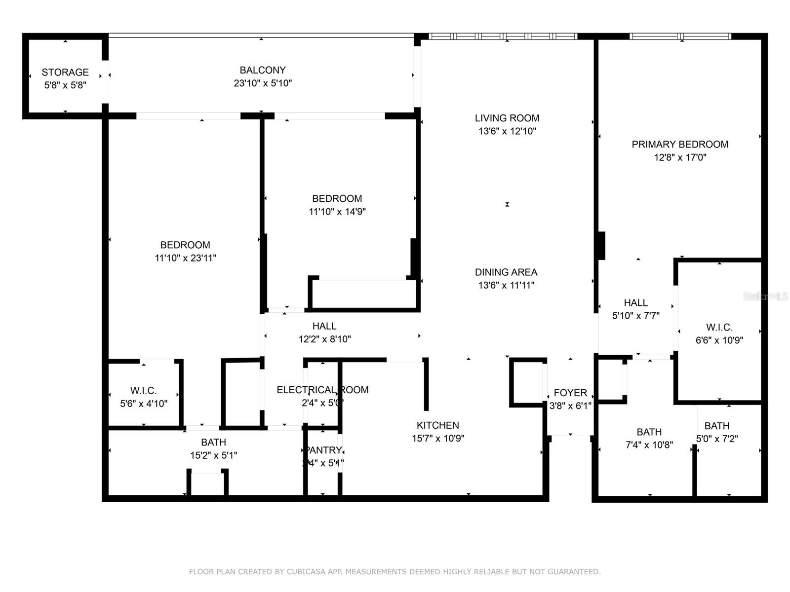 Floor Plan, Single Story with Building Elevator