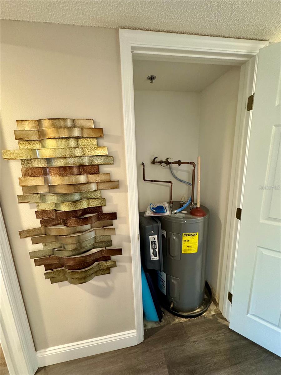 WATER HEATER CLOSET