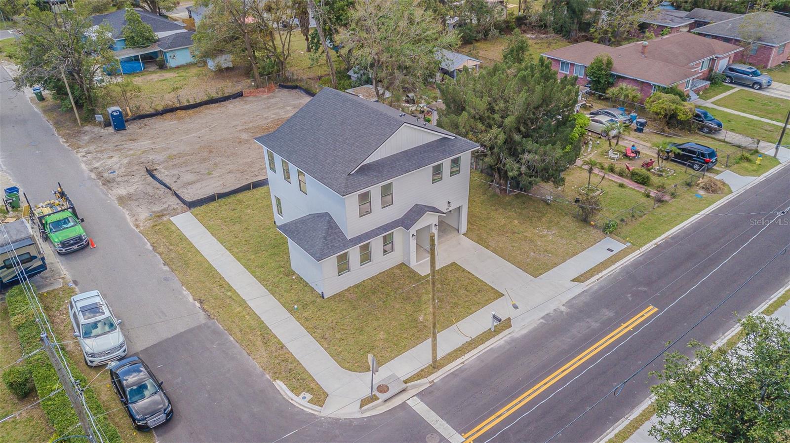 Front Aerial View