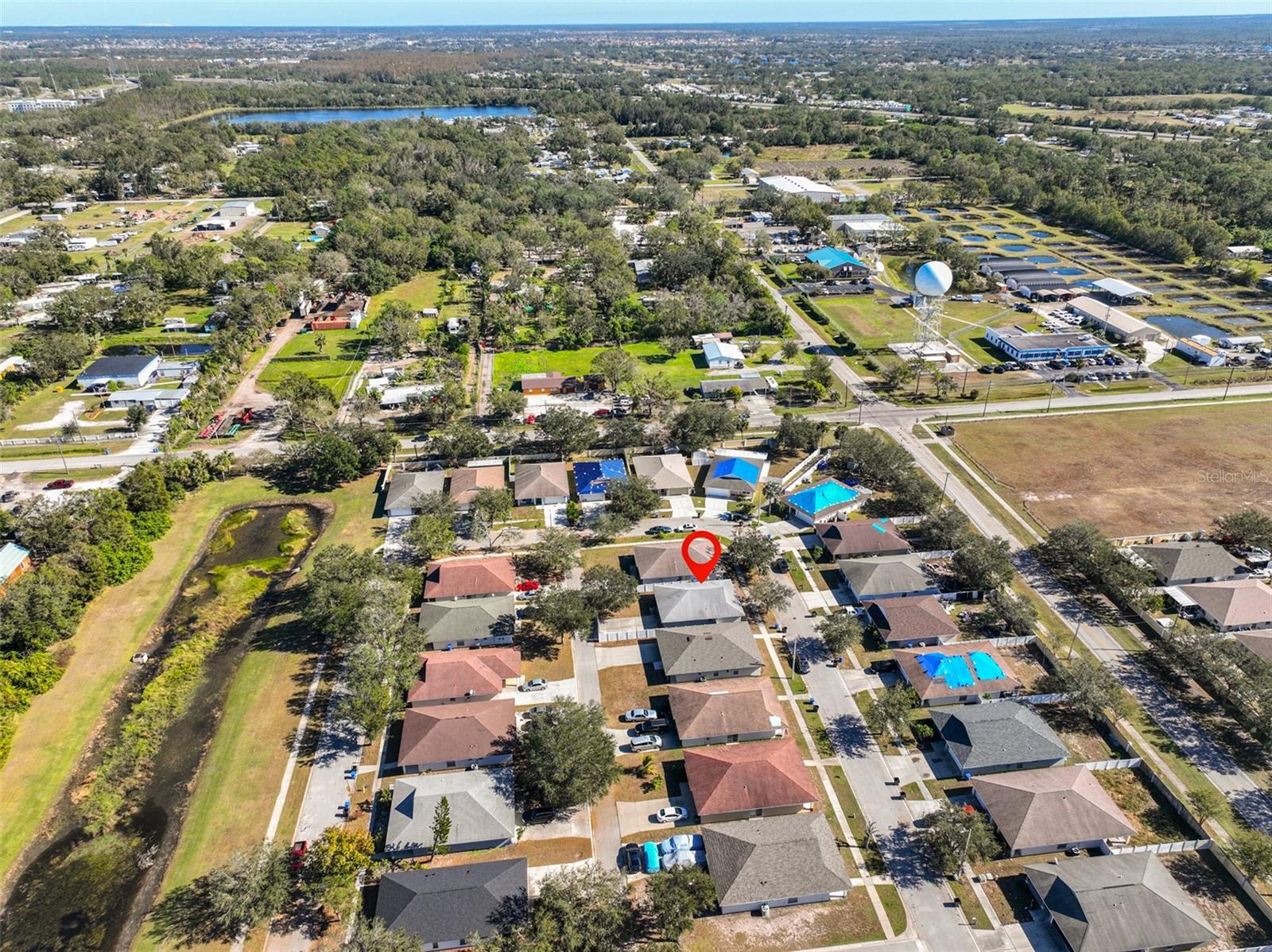 Aerial Bayou Pass