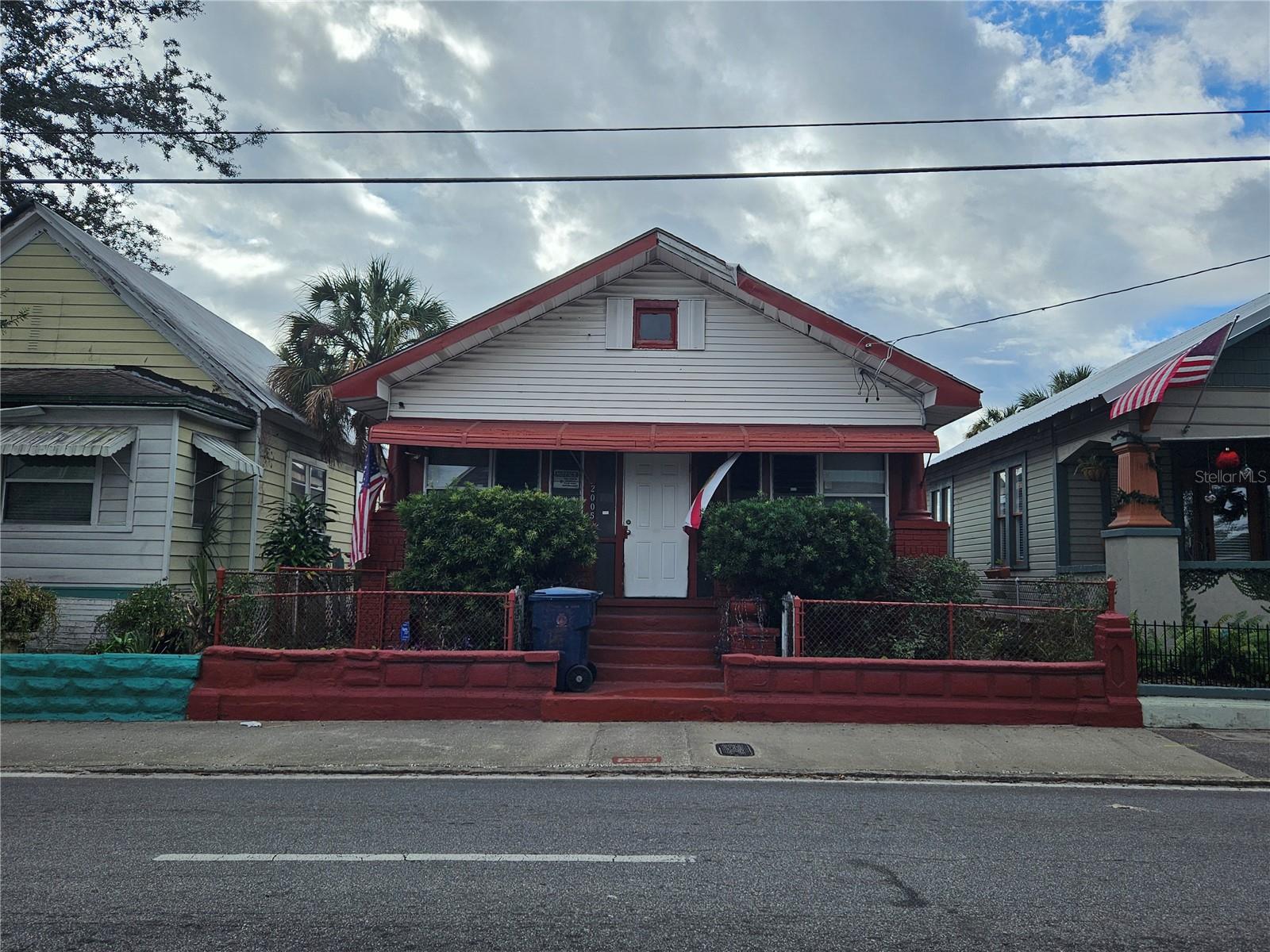 Front of classic bungalow