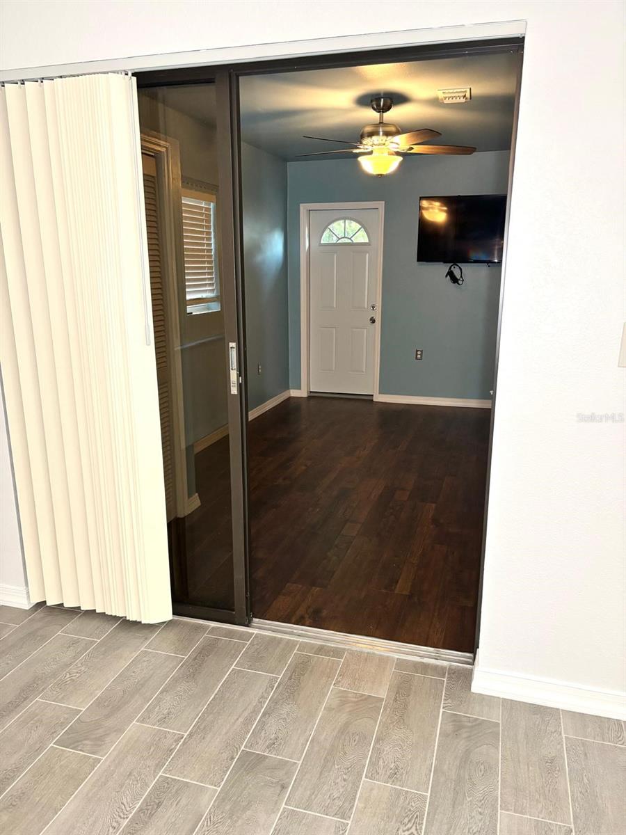 entrance to 3rd bedroom