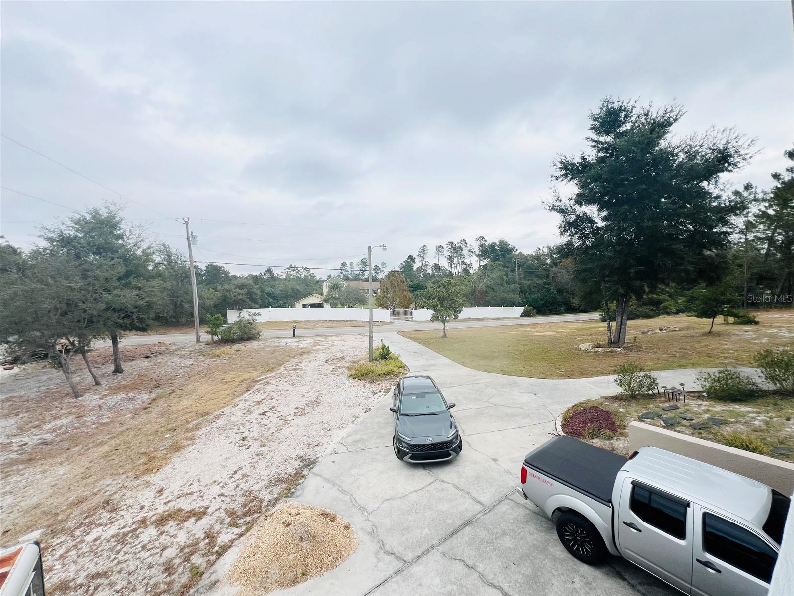 DRIVE WAY CURRENT OWNER PARKS RV TO LEFT SIDE OF GARAGE