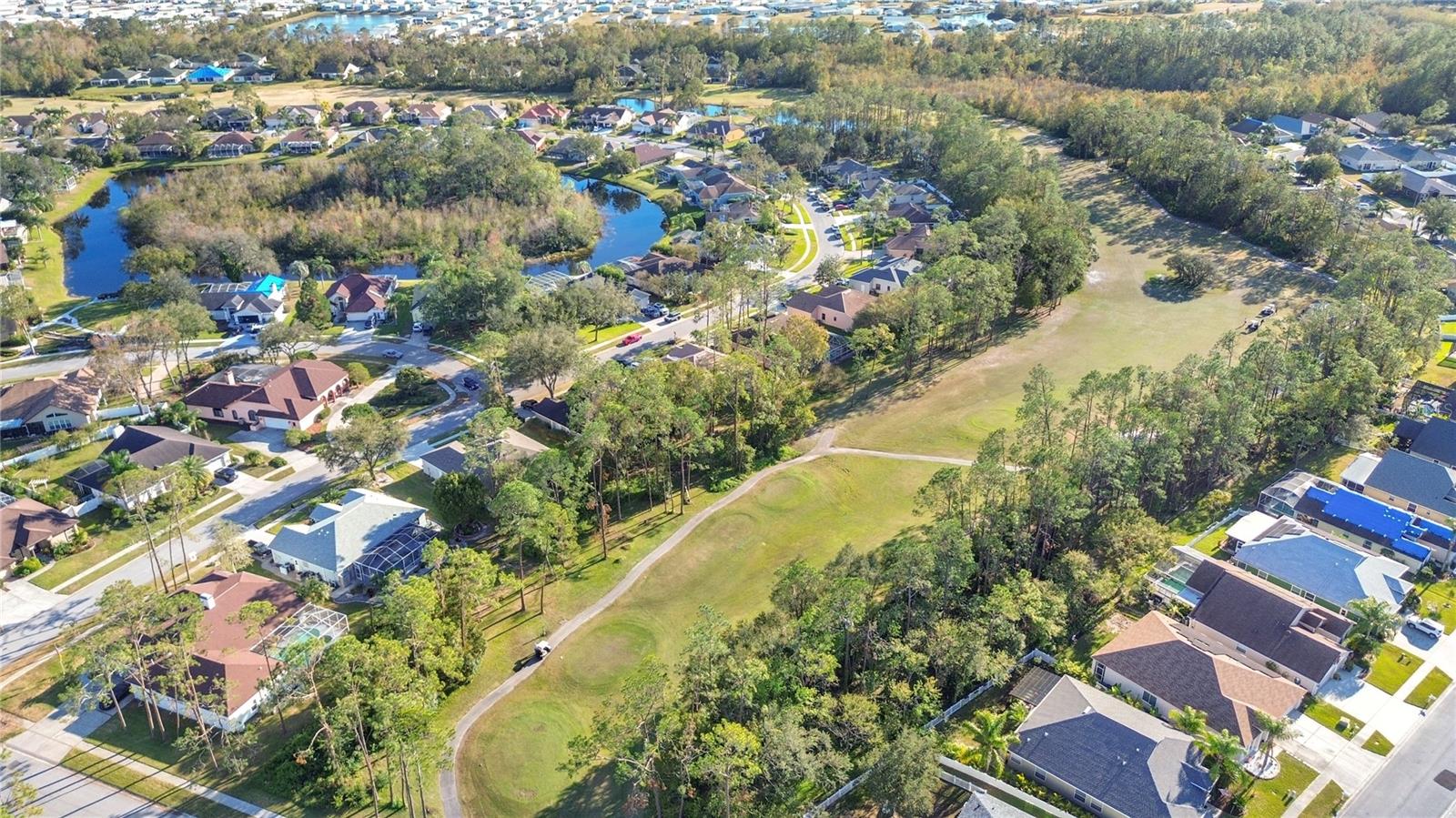 aerial view 11 - far right of house