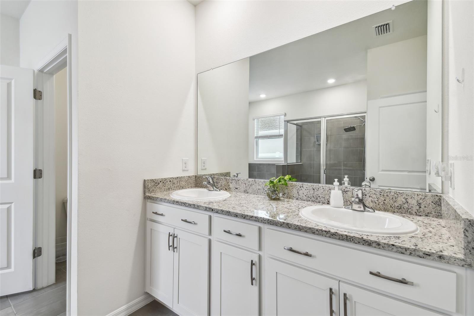 Owners Bathroom-Dual Vanity Sinks