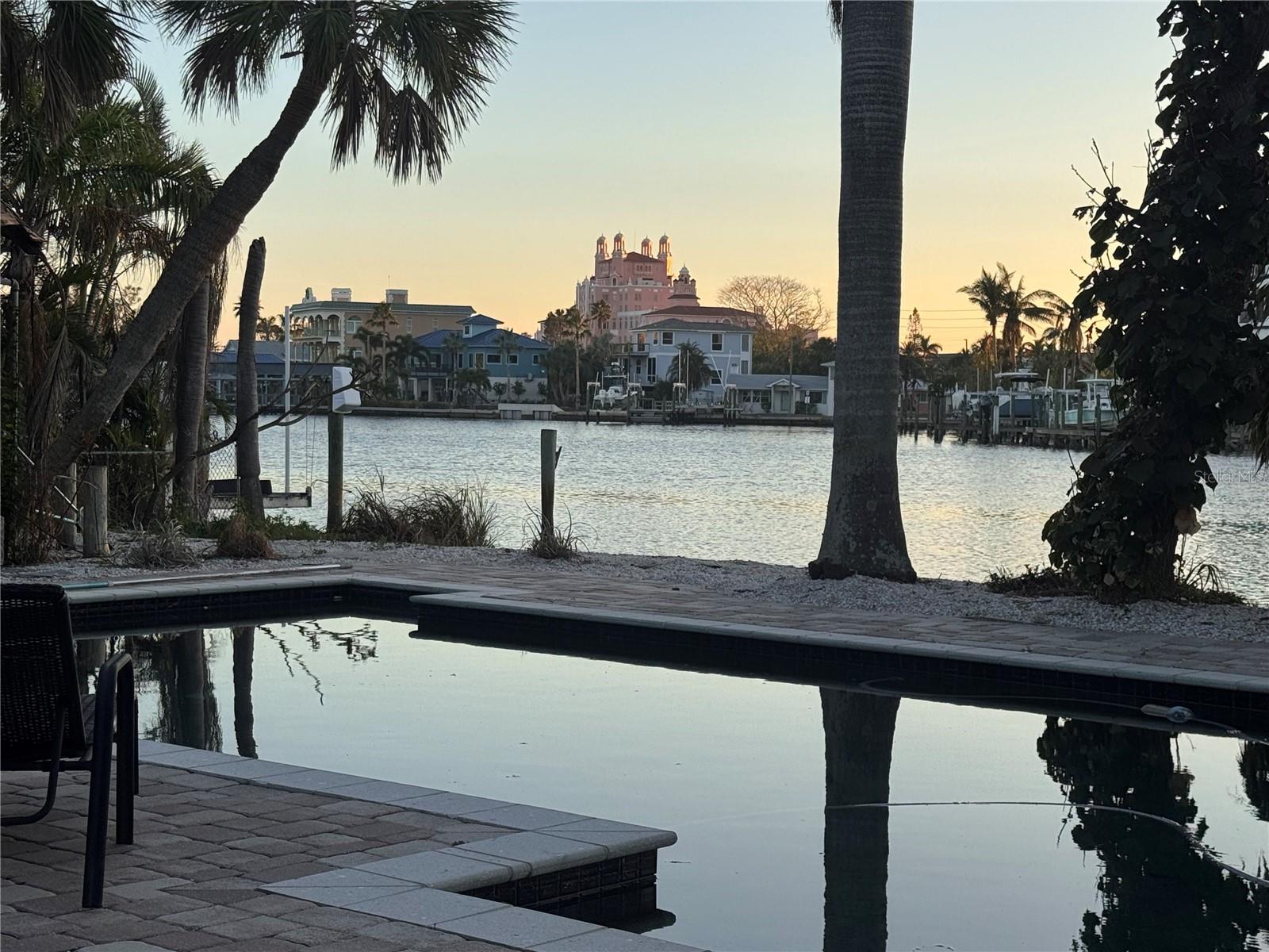 POOLSIDE DON CESAR SUNSET