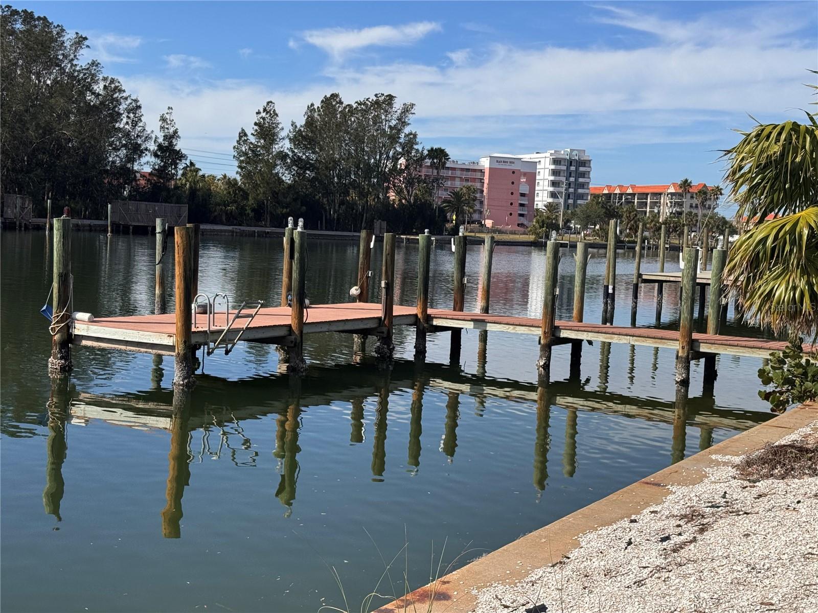 DOCK VIEW FACING NORTH