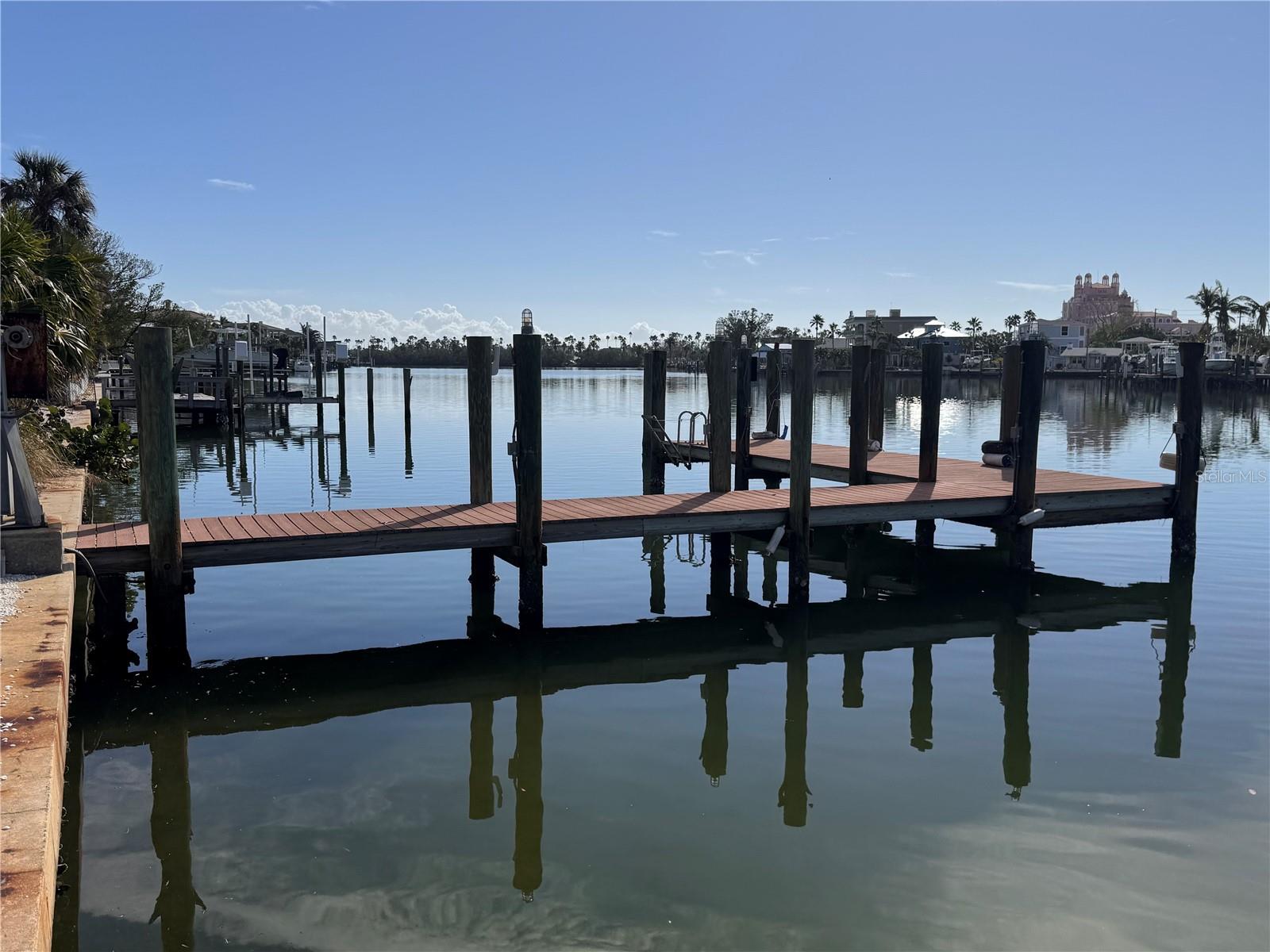 DOCK FACING SOUTH