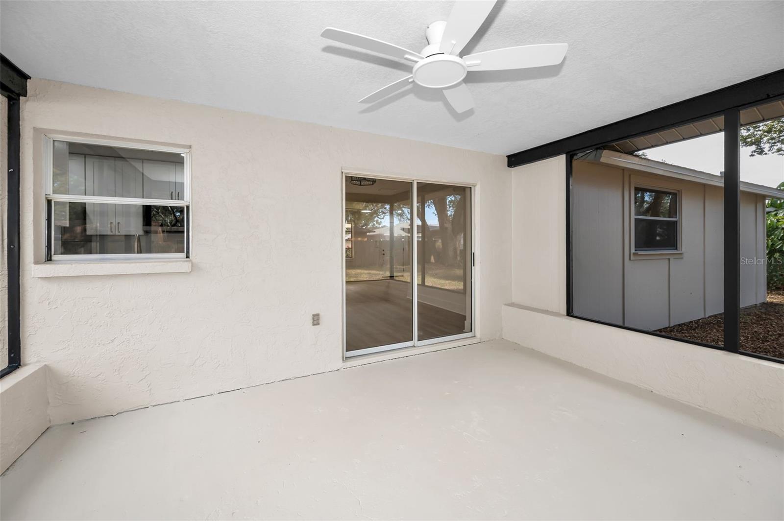 Screen Enclosed Back Porch