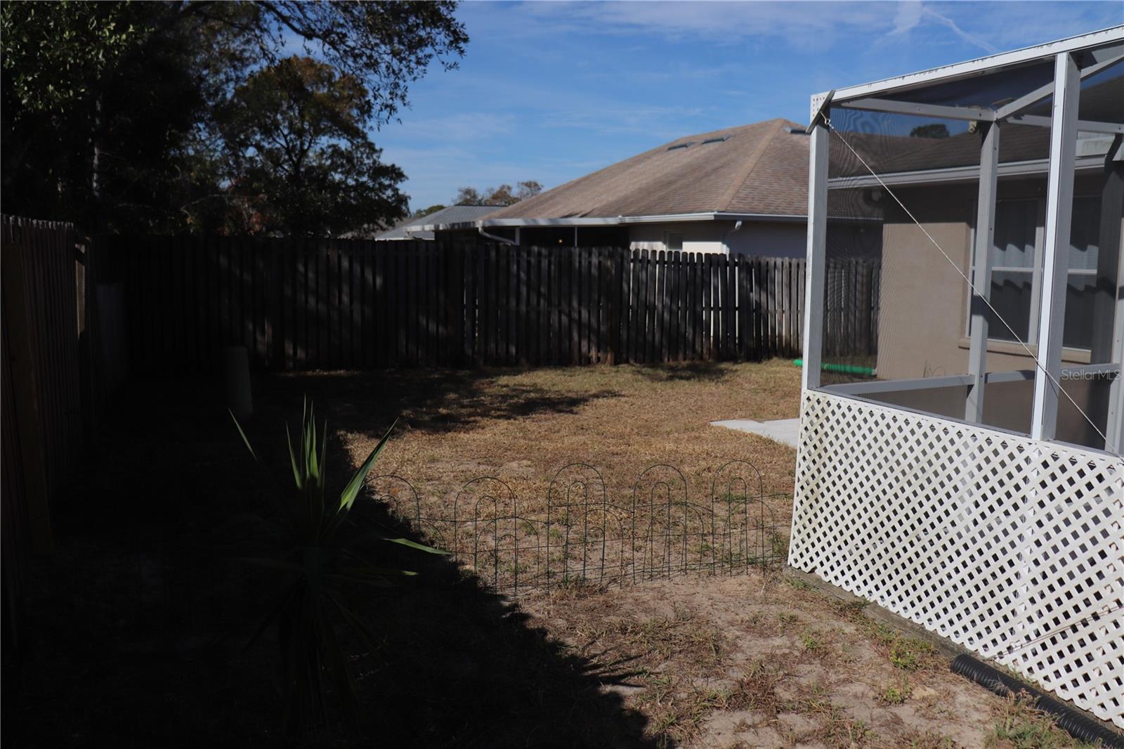 FENCED IN YARD