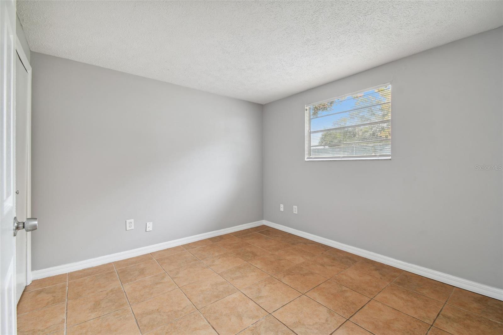 3rd Bedroom with Tile Floors