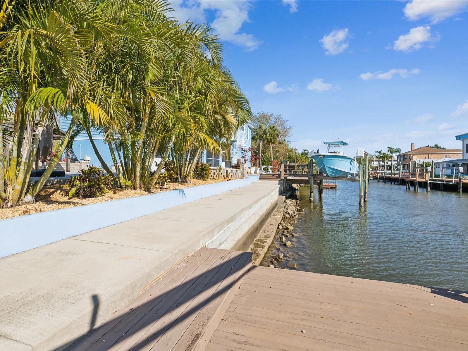 Seawall from Dock 3