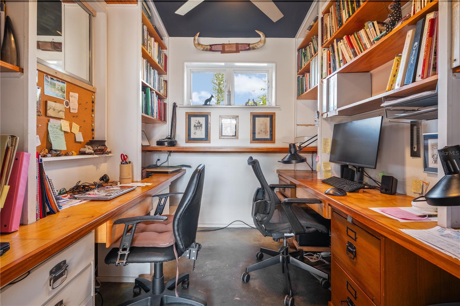 Cottage office/library