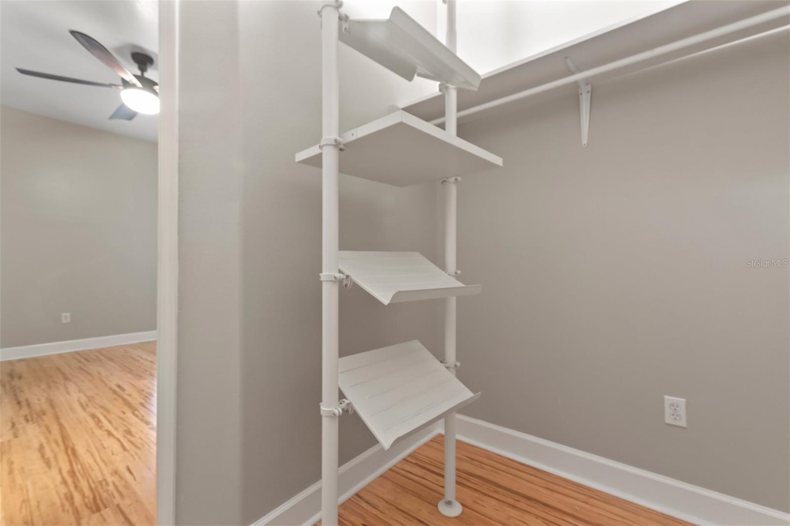 Primary walk-in closet