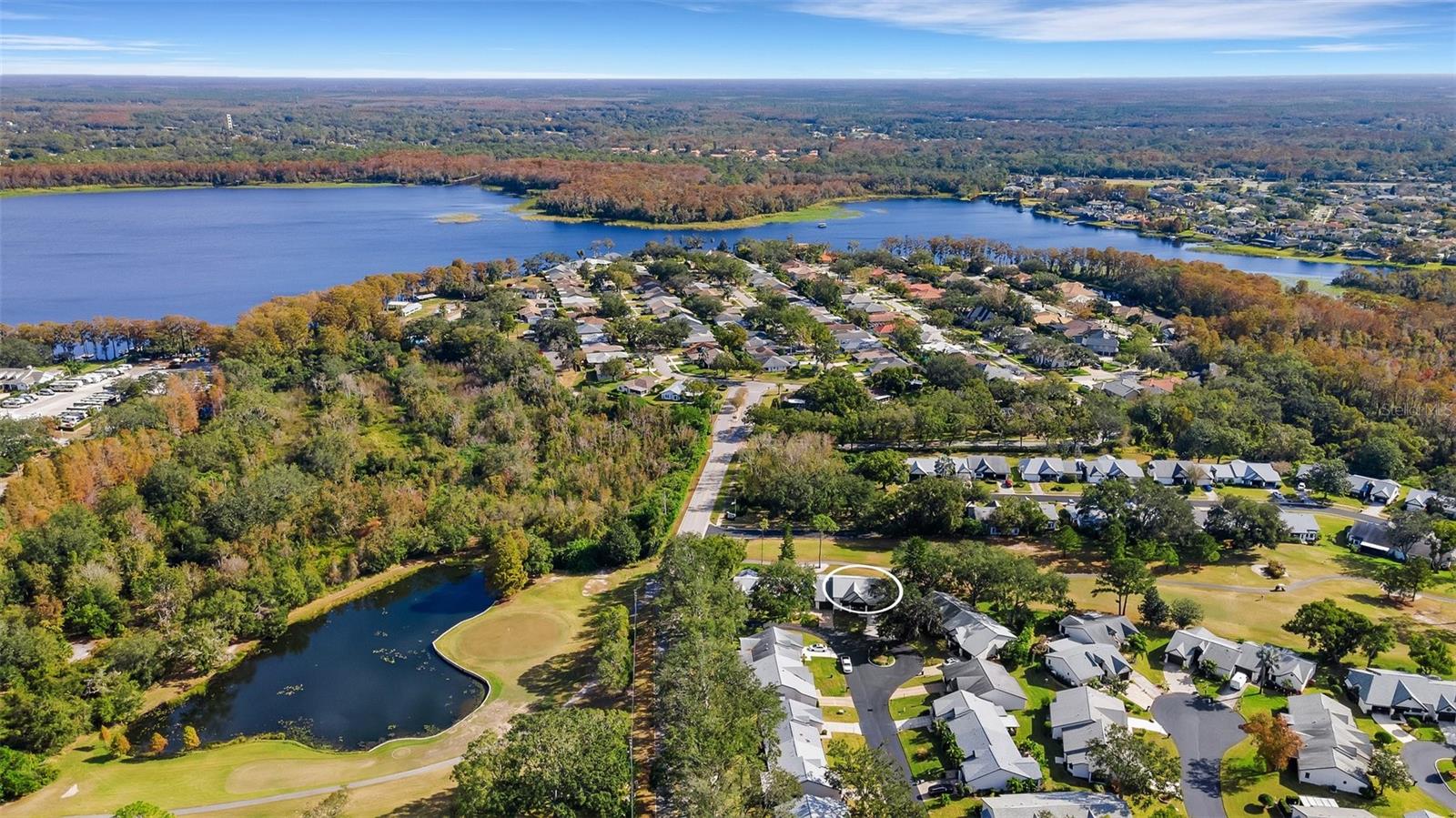 Close to The Lake Tarpon Lodge facilities & amenities, but safely above the flood plain~