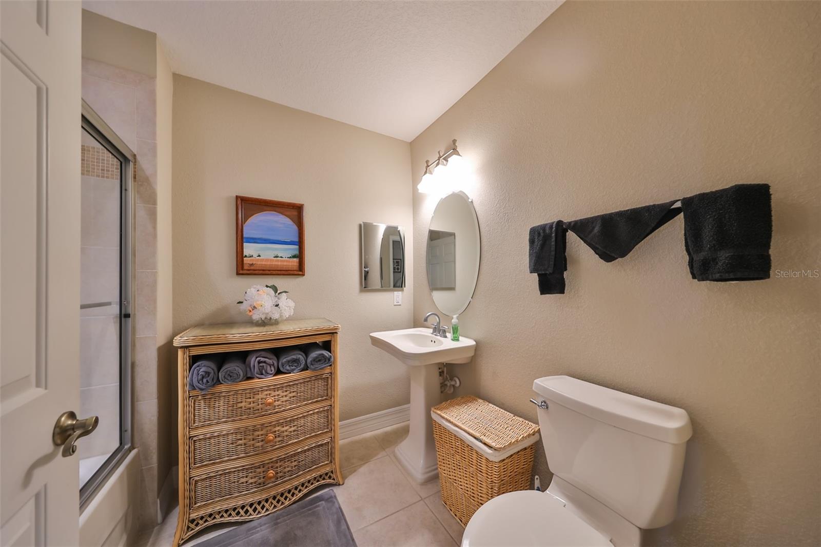 An updated guest bathroom is perfect for family and friends to feel as special as they are.