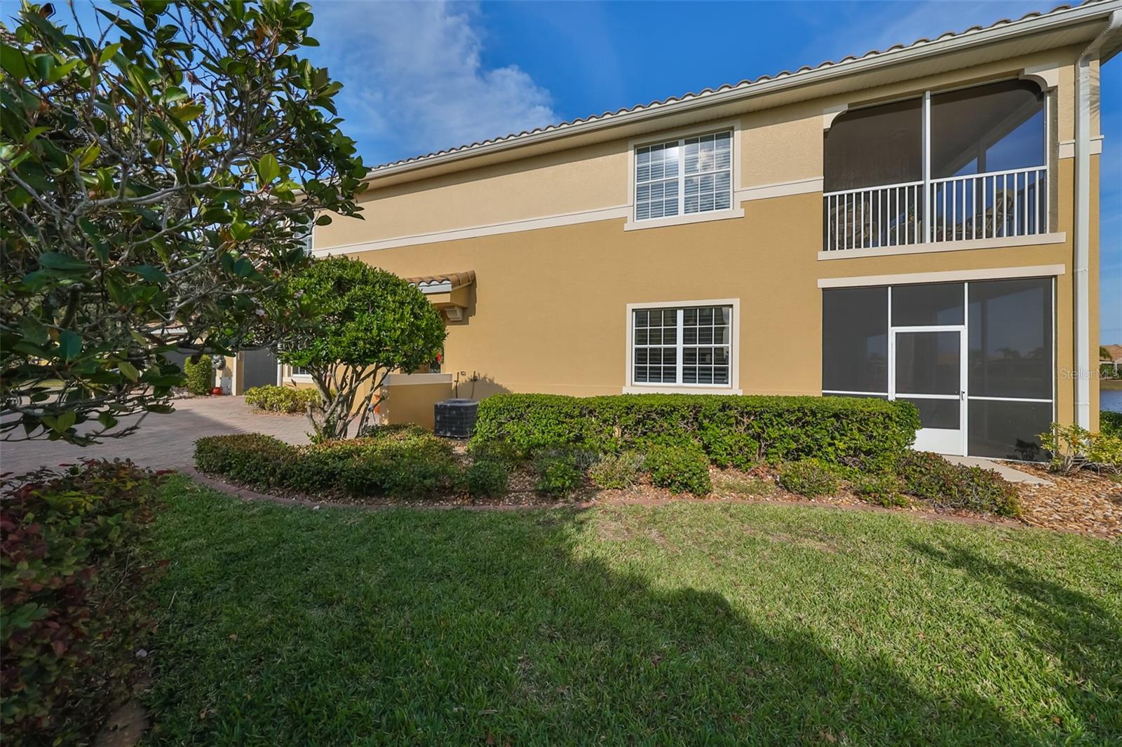 Back/side view of the condo.