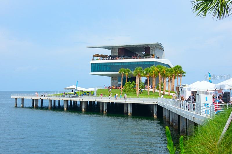 Downtown St Pete Pier 15 minutes away.