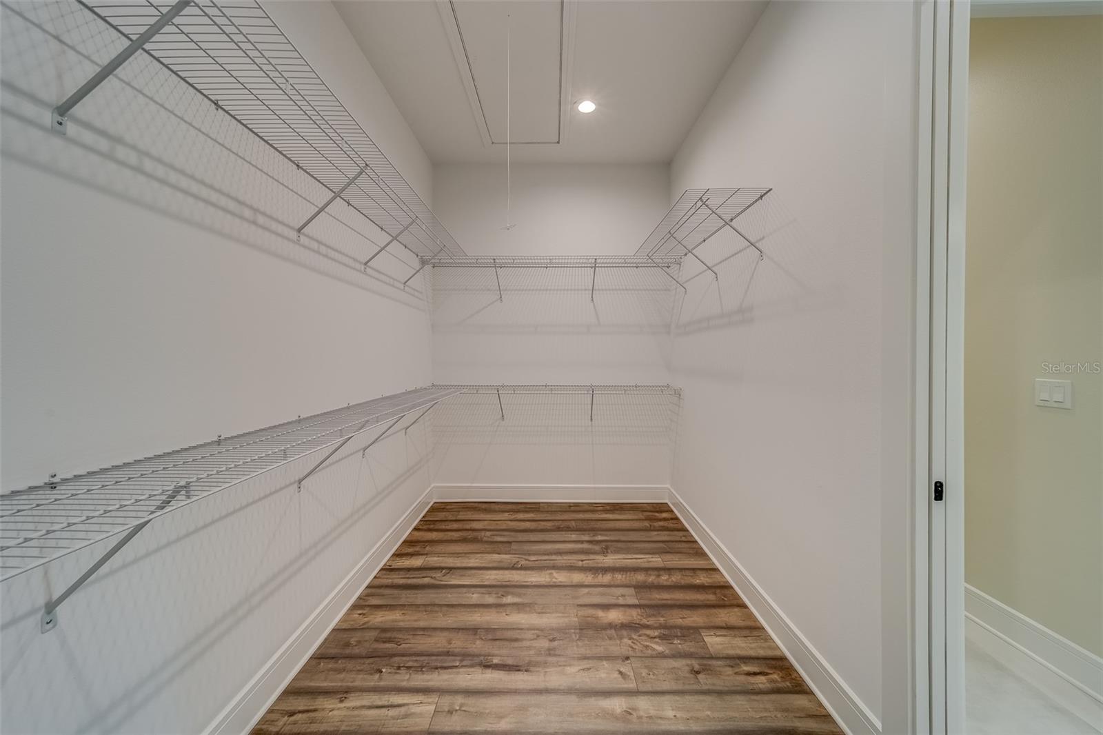 Master bedroom closet