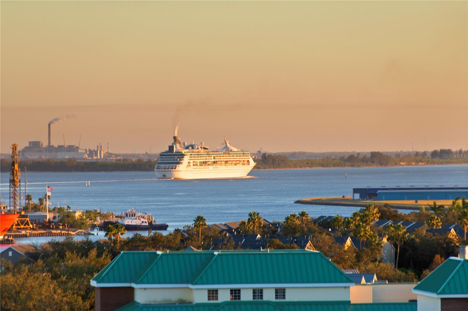 One can go on vacation vicariously each week as they watch the cruise ships sweep in and out of Port.