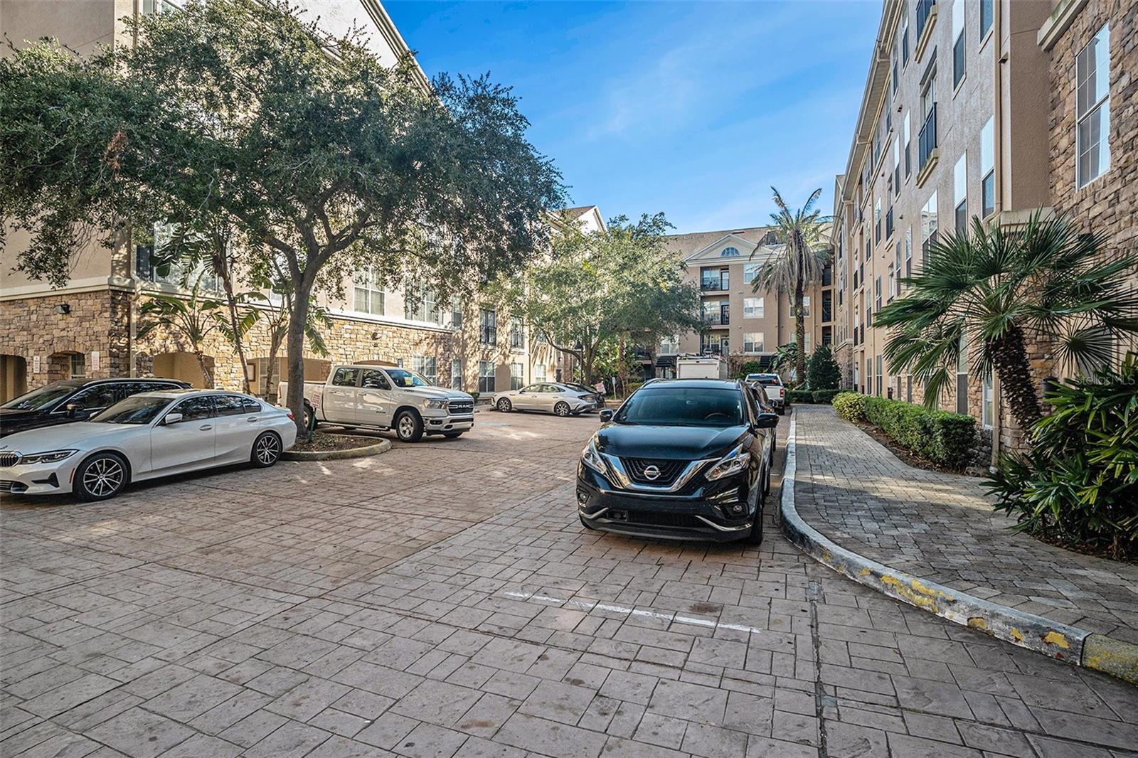 Visitor Parking outside Management Office